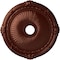 Ekena Millwork Heaton Ceiling Medallion (Canopies up to 6 1/2"), 27 1/2"OD x 3 7/8"ID x 2 1/4"P, Antique Copper CM27HEACS - alternate 1